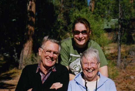 Mum, Dad and Theresa inMontana 2003