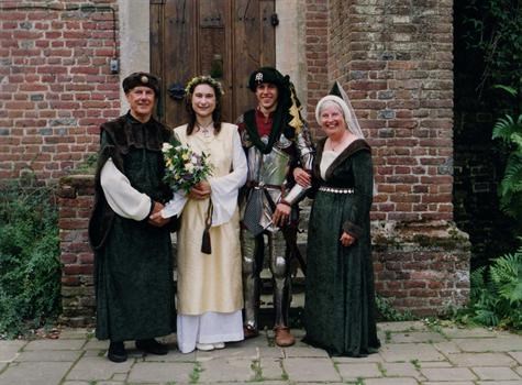 P&T's wedding day 1997
