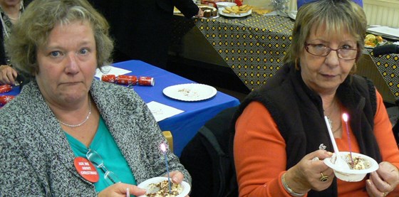 Sue Bond & Kath Barker MS Christmas 2010