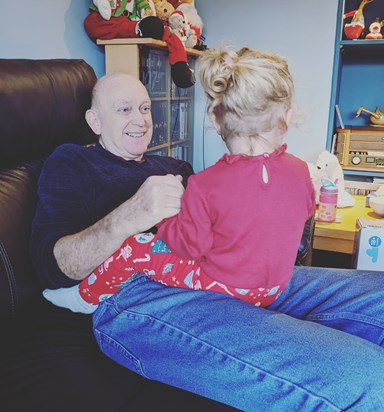 Grandad Duck with Fearne. Christmas 2022 🤍