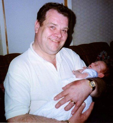 Jim with his grandson Andrew-James