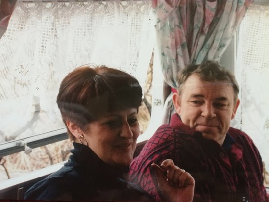 Haddi and Sigrun in 1992