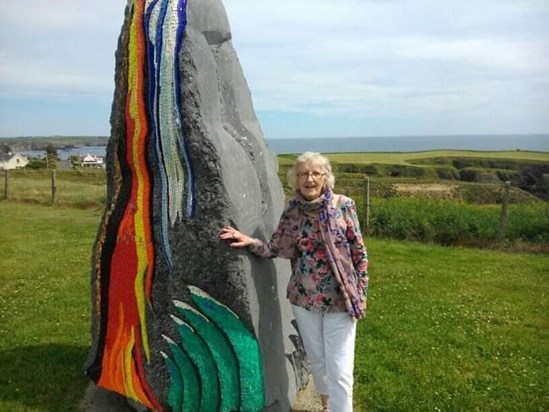 Mum in her homeland beautiful Ireland