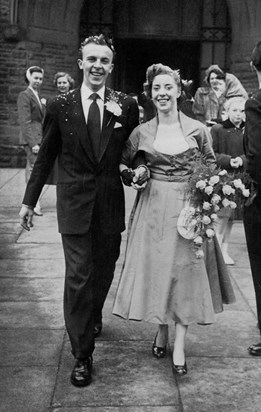 Aunty Jean & Uncle Derek's wedding 15/11/1952