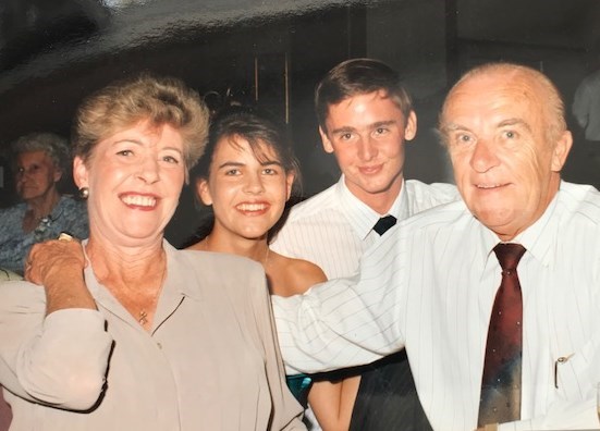 Jean & Derek (and Des) at my wedding in 1992