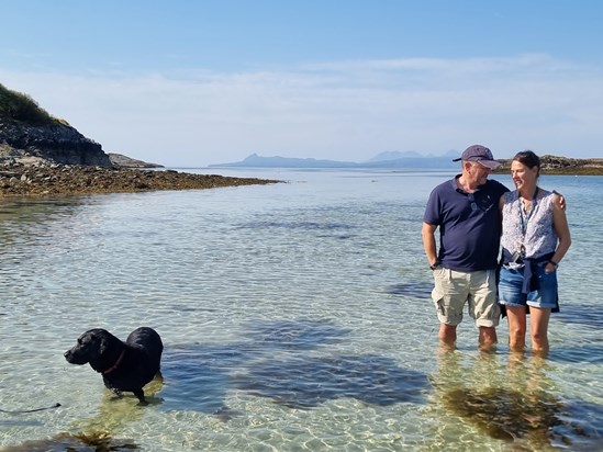 Samalaman beach, Lochaber, Sept 2024