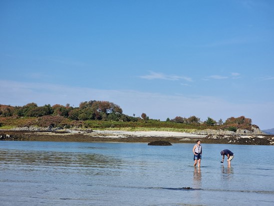 Samalaman beach, Lochaber, Sept 2024