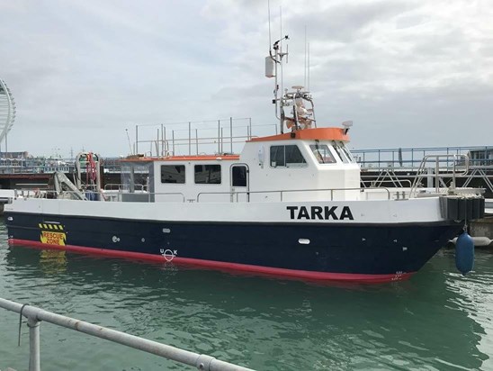 Tarka dive boat - Plymouth