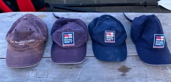 Trademark weathered caps