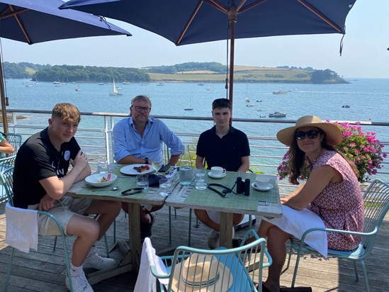 Lunch at Tresanton, St Mawes 2022