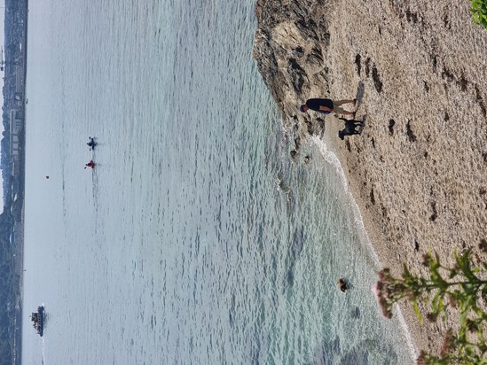 Castle beach, St Mawes 