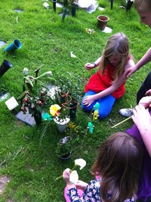 Wendy's resting place as visted 21/07/2012