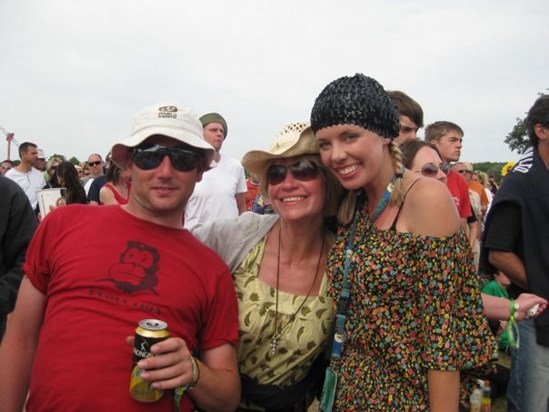 Isle of Wight Festival 2009. It was always great fun bumping into Tania