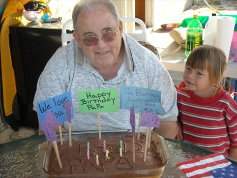 Grandpa Fred Celebrates His Birthday