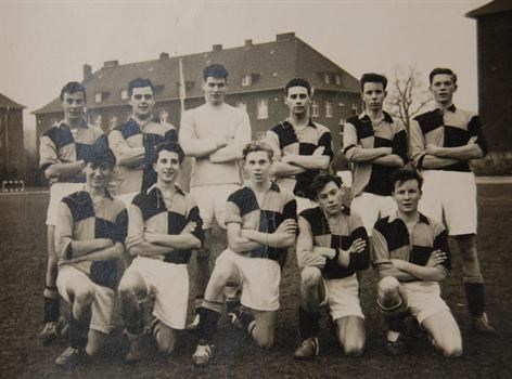 Now the bigger picture.Queens School football team 1958 at Windsor School  in Germany