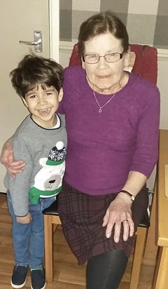 kais and his great granny x