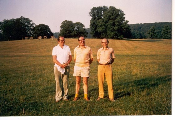 John, Peter & David in 1976