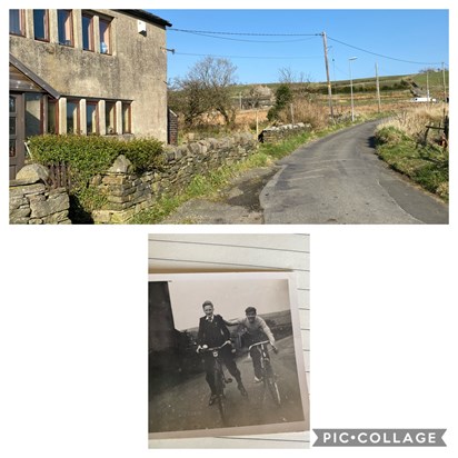 The footsteps we leave 70 years apart 