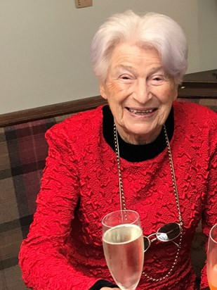 Aurelia celebrating her birthday in May 2017 