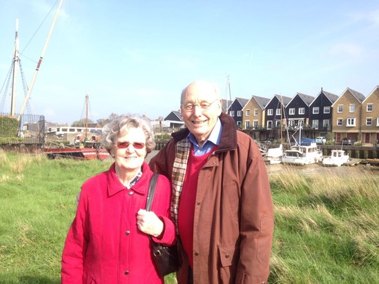 Apr 2018 Faversham-with sister in law Dorothy