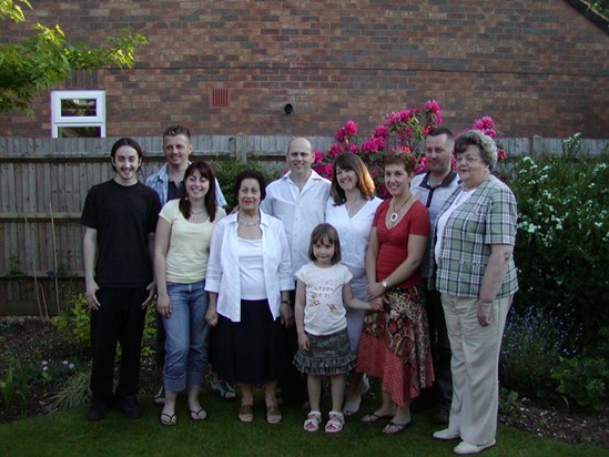 May 2006 - Steve and Di's 25th Wedding Anniversary