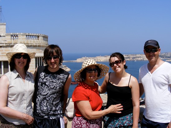 Family trip to Malta 2008