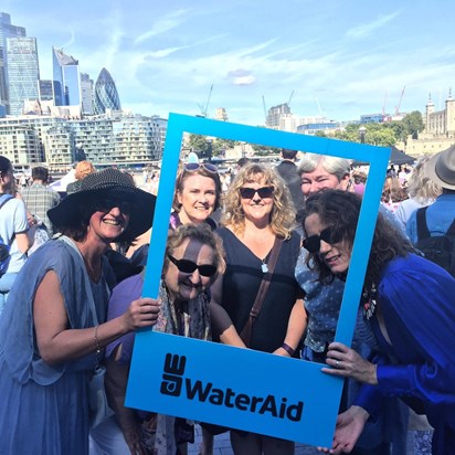 Helen and her choir friends Sing for Water