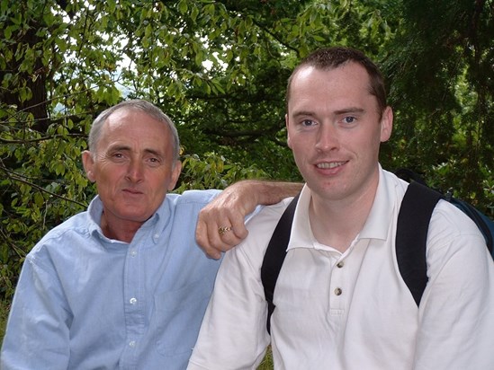 Pat and Joe, Chatsworth, August 2003   