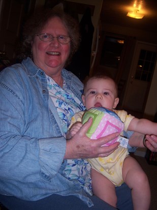 Marjorie and Grandson Cyril