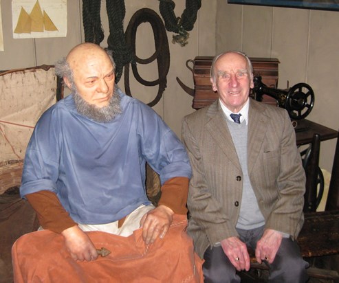 Dad at the Time and Tide Museum