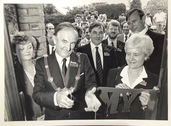 Mayor and Mayoress of Godmanchester, 1987