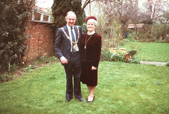 The Mayor and Mayoress 1987