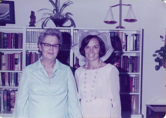 Julia and Dottie 7.9.1977
