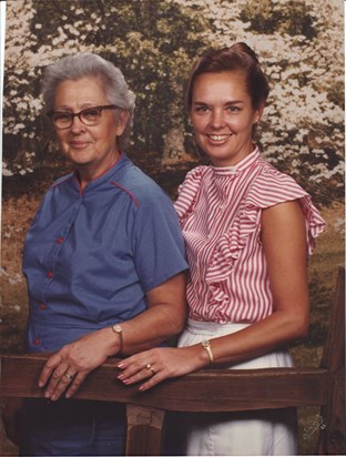 Julia and Dottie 1983