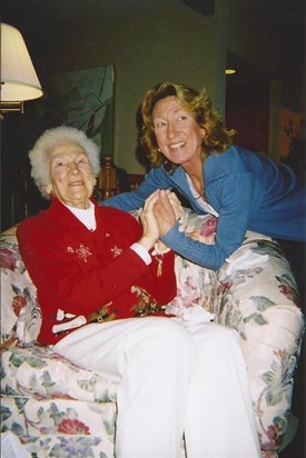 susie with grandma