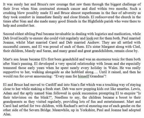 Eulogy page 3 of 4