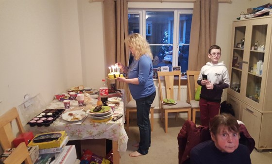 Mam and Adam's birthday party