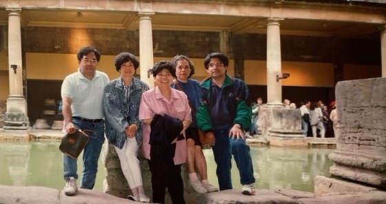 Family reunion in early 90's - Bath