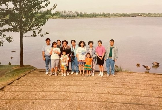 Family reunion in early 90's