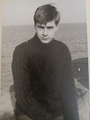 As a young man - mid to late 60s