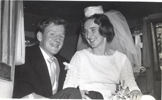 Wedding Day to Shirley 17/7/65