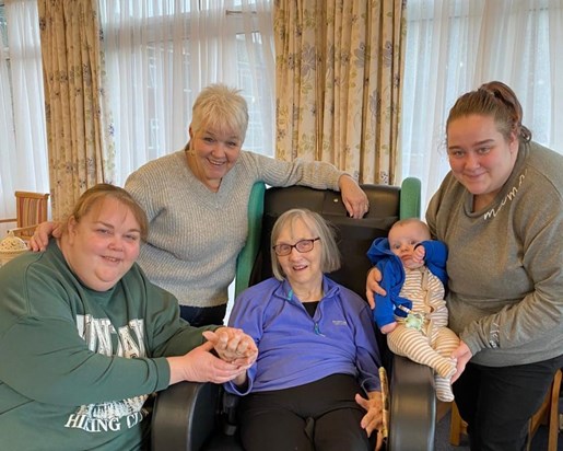 5 Generations, so glad Mum got to meet Beau ❤️ 