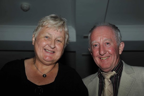 Carole and Geoff at Jodie and Carl's wedding.  9 October 2010.  Photograph taken by Stephen Evans.