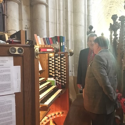 Returning to Winchester Cathedral