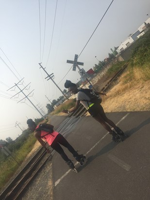 Summer Rollerblading 