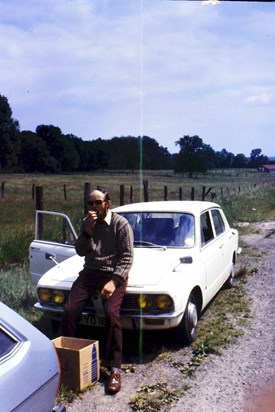 On a visit to Europe in 1976