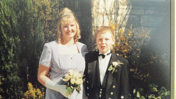 ♥Lisa & her lil' bro' David♥ of whom she was always so proud & loves so very, very much♥