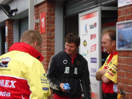 Me and Tim met Guy Martin a few times at BSB rounds. Nice guy and fond memories of BSB weekends