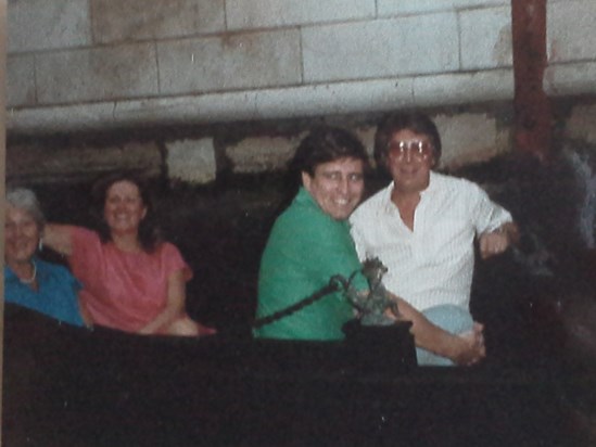 with Rene, Jill & Paul in Venice
