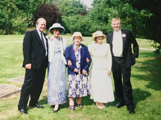 Robert and Heidi's wedding July 1999